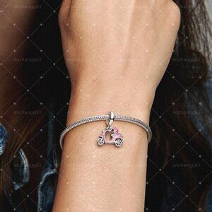 Pandora Pink Scooter Dangle Charm